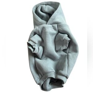 Blue Comfrt Dog Hoodie- Size Large